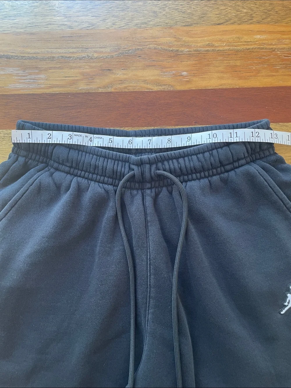 Nike Jordan  Black Jogger Pants with White Jumpman
